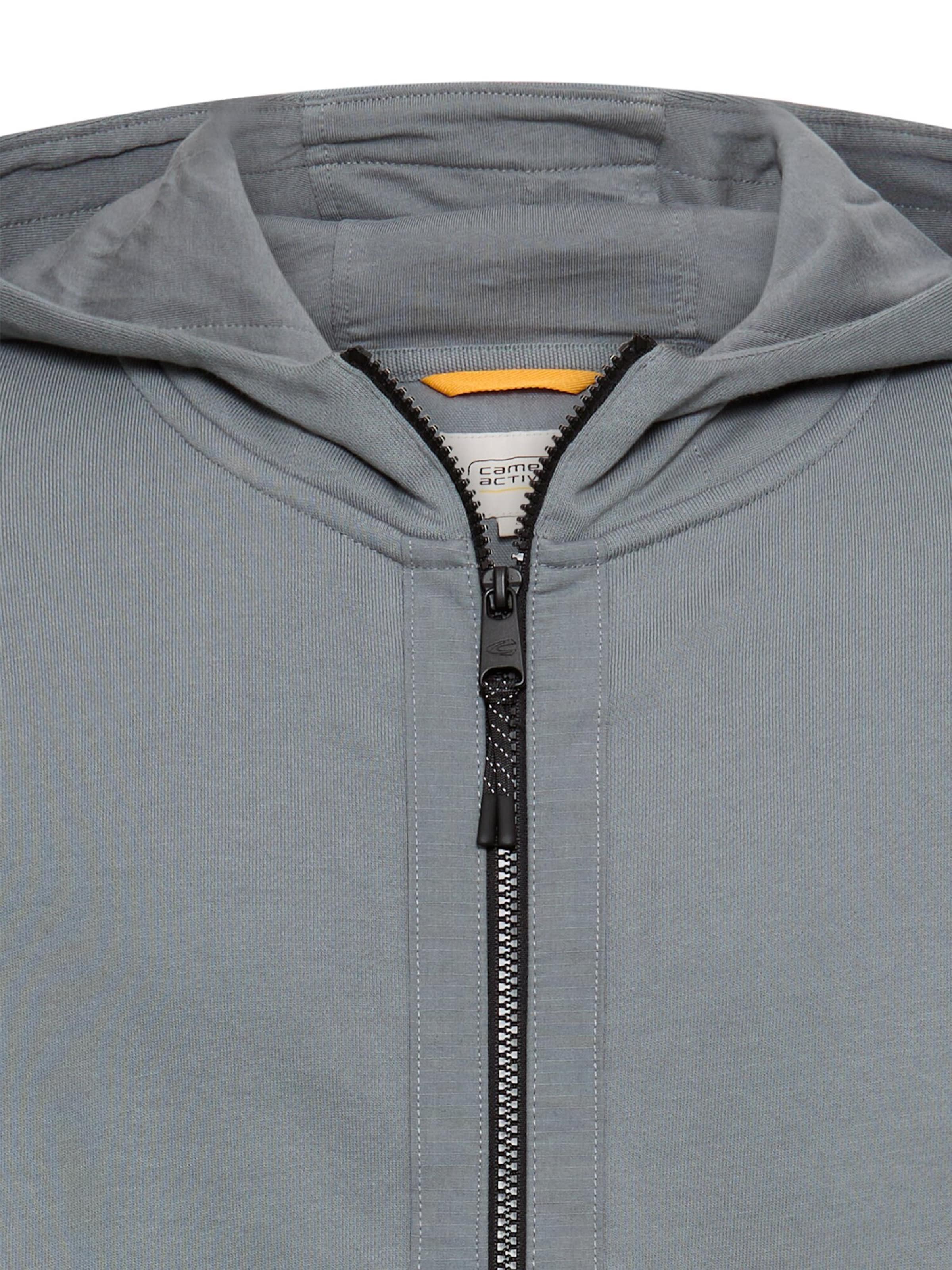 CAMEL ACTIVE Zip-Up Hoodie in Blue