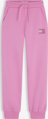 TOMMY HILFIGER Tapered Housut värissä vaaleanpunainen: etupuoli