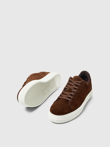 Baskets basses 'SLHDavid' SELECTED HOMME en marron