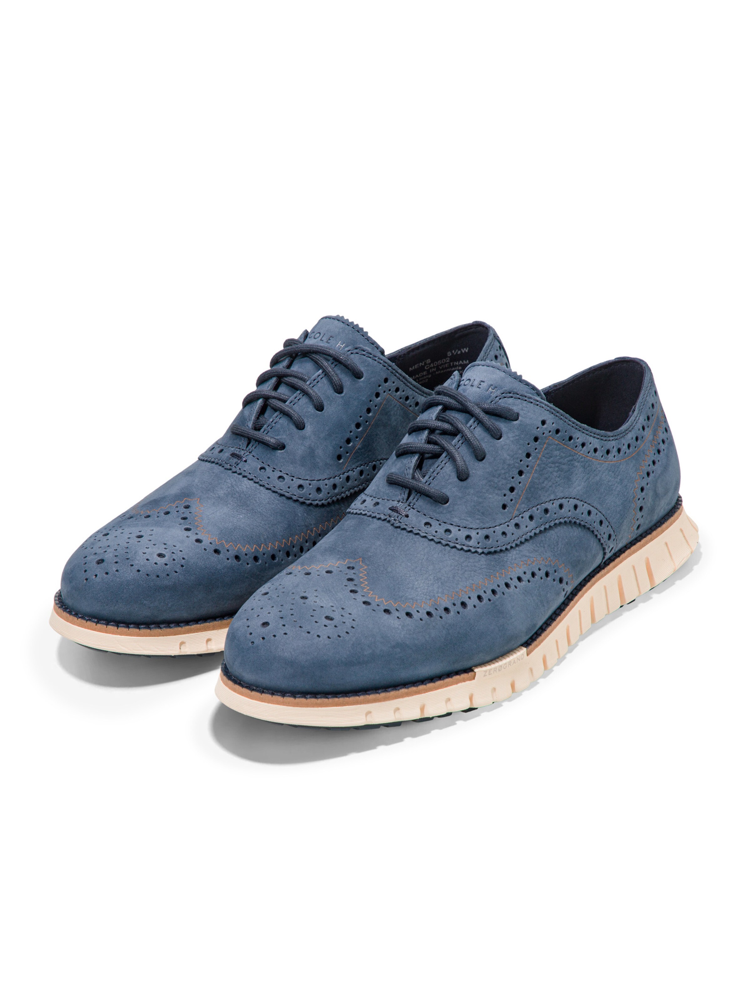 Cole Haan Veterschoen 'Zerogrand' in Blauw: voorkant