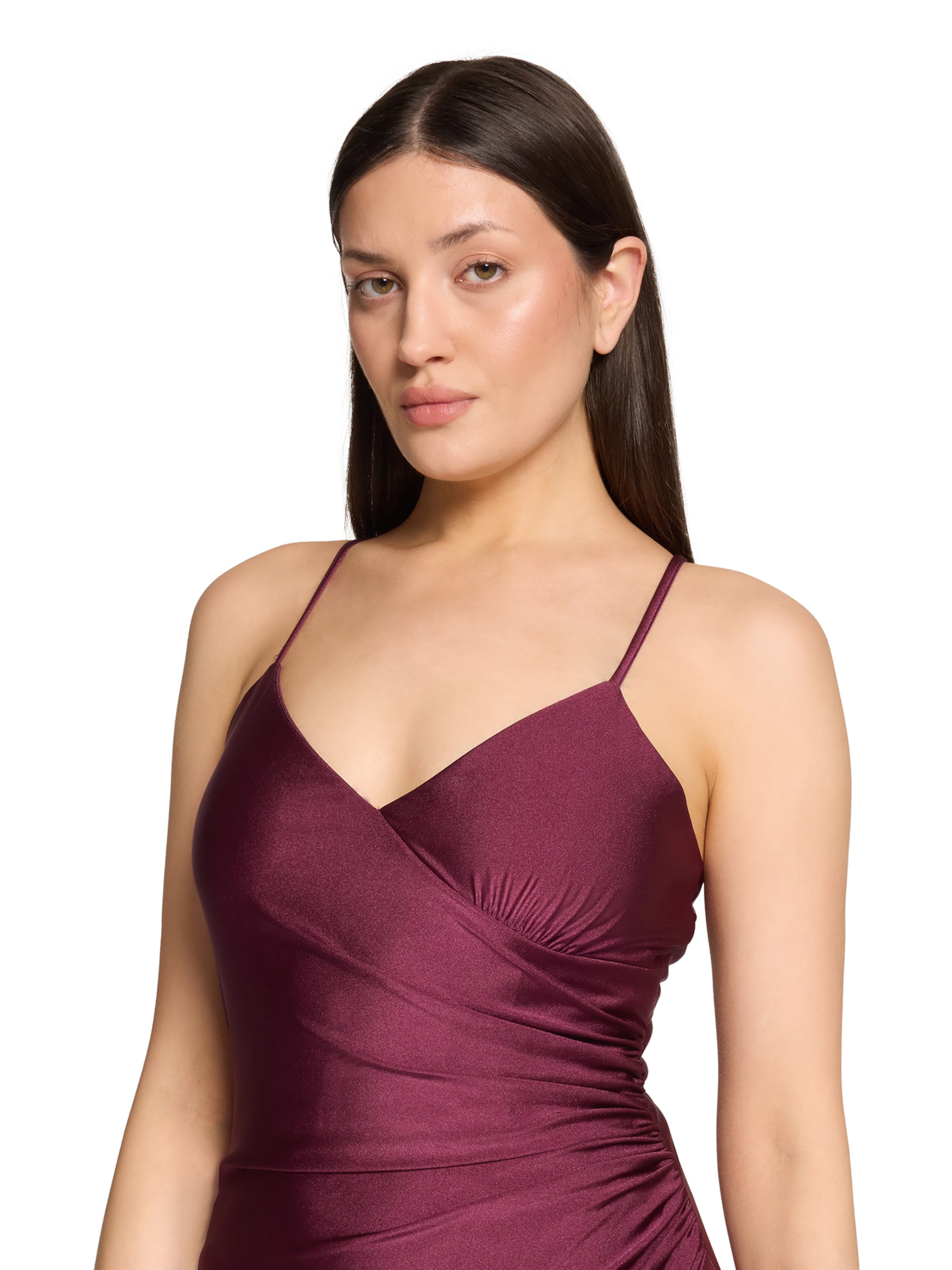 Robe de soirée Vera Mont en rouge