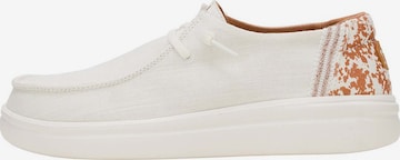 Baskets basses 'Wendy Rise' HEY DUDE en blanc : devant