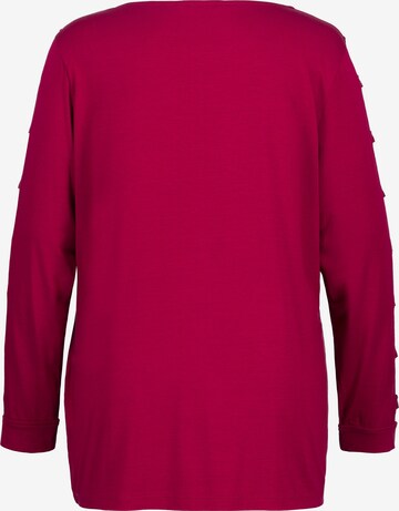 T-shirt Ulla Popken en rouge