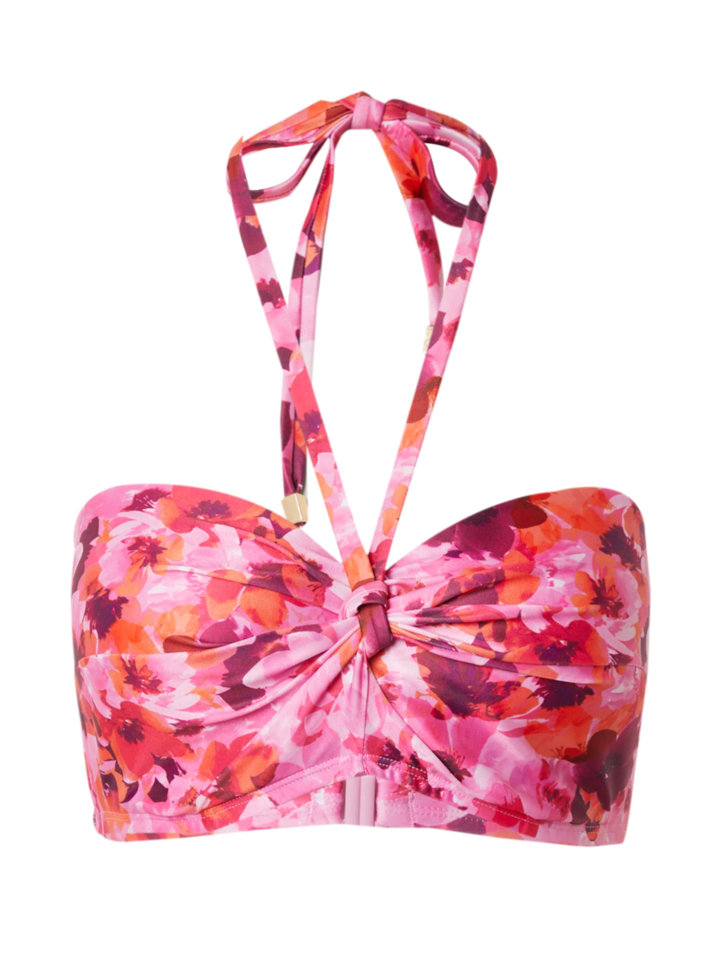 Hunkemöller Бандо Верх бикини в Ярко-розовый: спереди