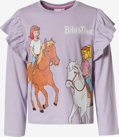 Bibi und Tina shirt in helllila / mischfarben, Produktansicht
