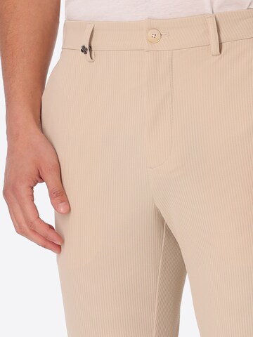 Distretto12 Regular Functionele broek 'High-Perform12 Leccio' in Beige