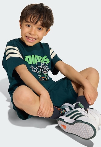 ADIDAS SPORTSWEAR Tracksuit 'Adidas x Disney Micky Maus' in Green