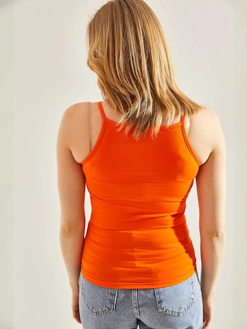 Bianco Lucci Top in Oranje