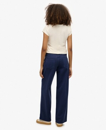 Wide Leg Jean Superdry en bleu