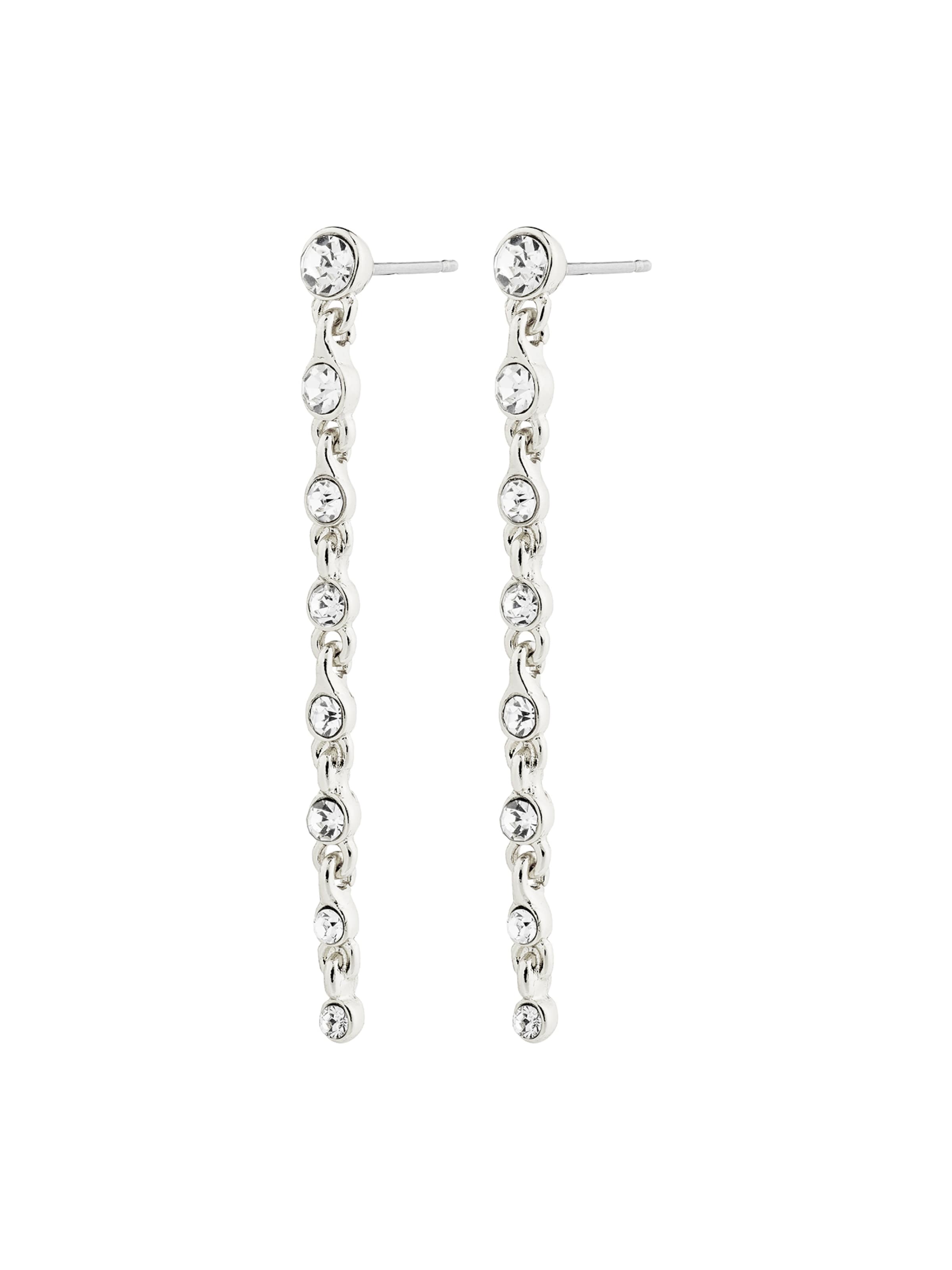 Pilgrim Øreringe 'Imogene ' i sølv: forside