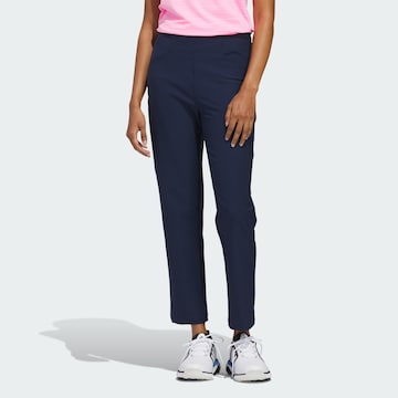 Coupe slim Pantalon de sport 'Ultimate365+' ADIDAS PERFORMANCE en bleu : devant