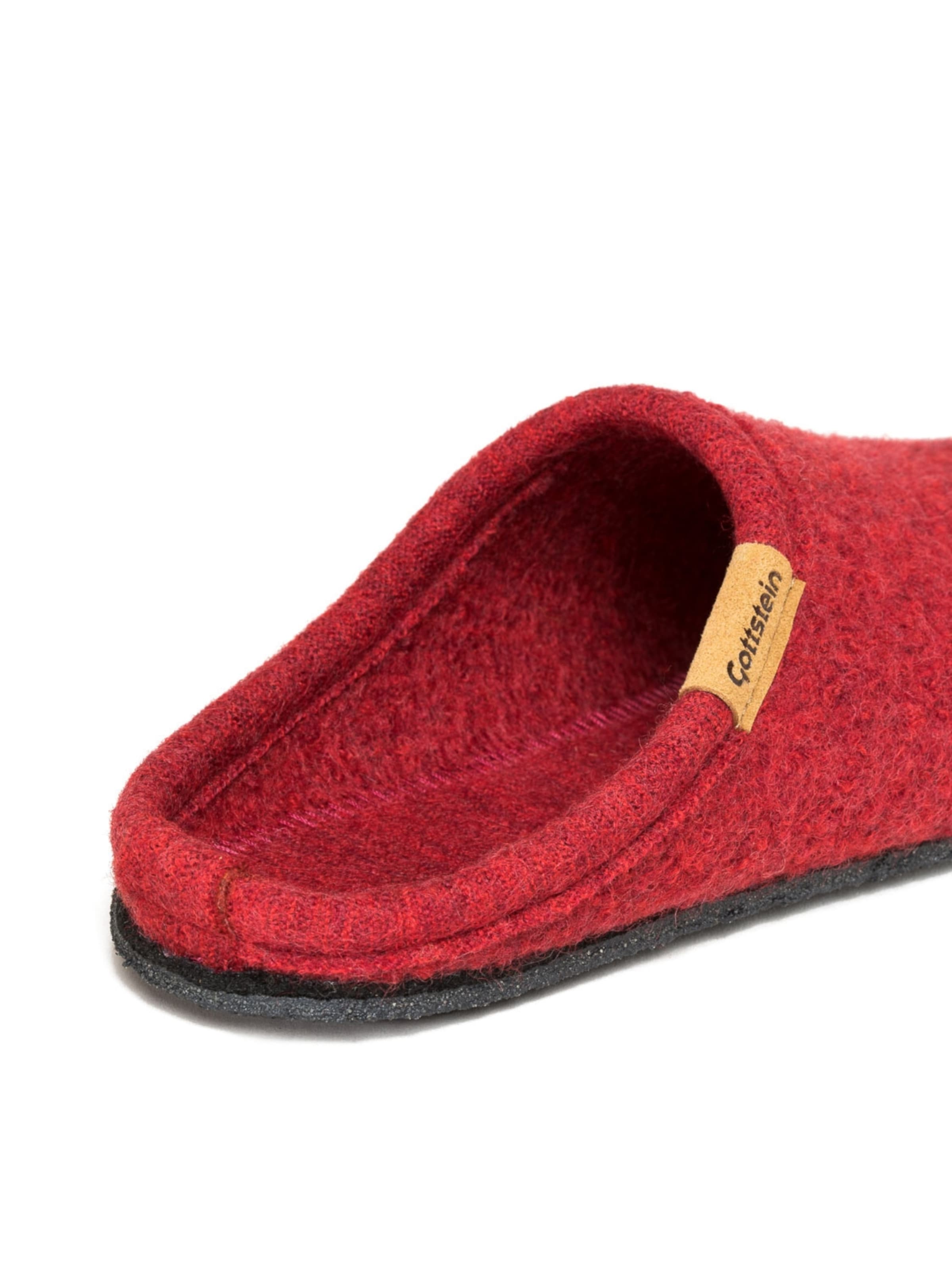 Gottstein Slippers 'Walkpantoffel Alpine Light' in Red