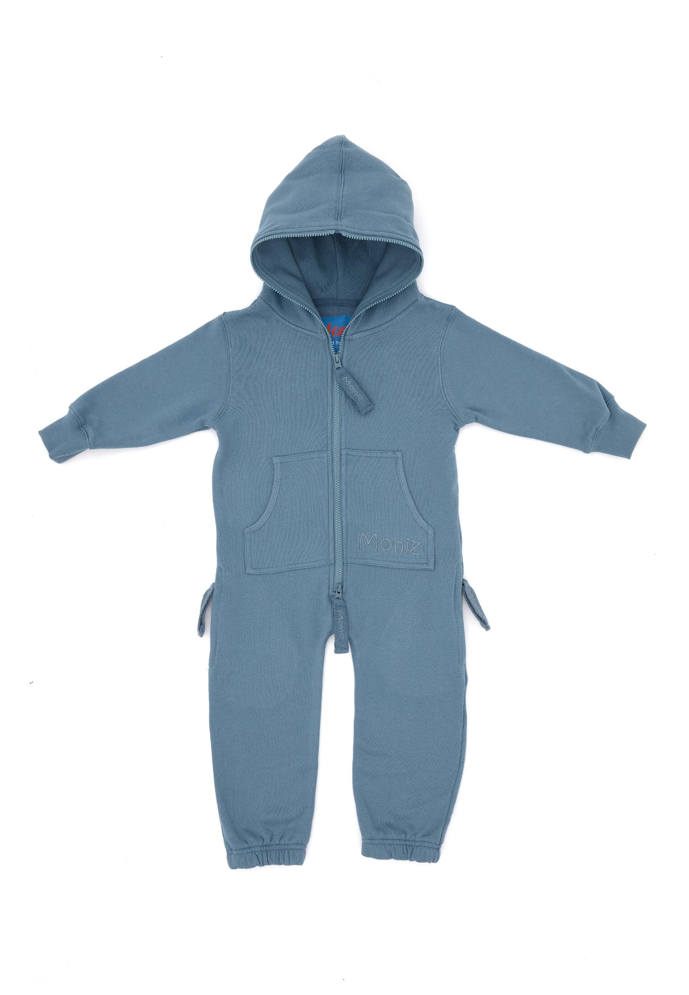 Moniz Overall in Blue: front