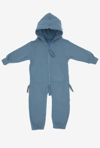 Moniz Dungarees in Blue: front