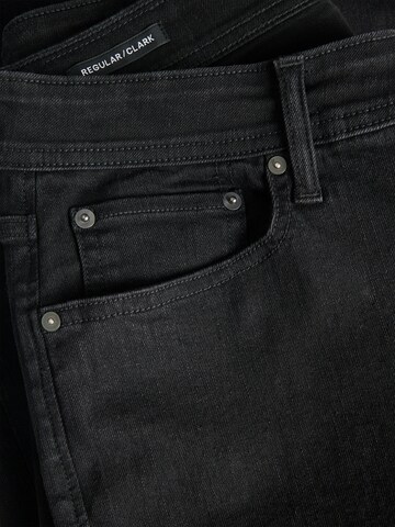 Regular Jean 'JJICLARK JJORIGINAL' JACK & JONES en noir