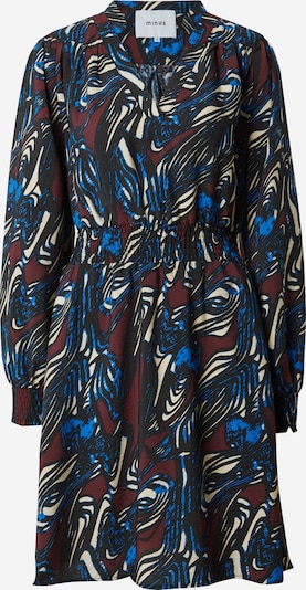 Suknelė 'Mabel' iš minus, spalva – mėlyna / ruda / juoda / balta, Prekių apžvalga