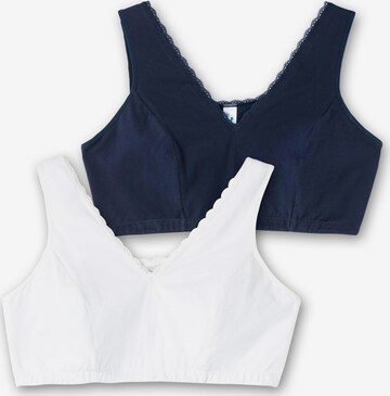 Bustier Soutien-gorge SHEEGO en bleu : devant