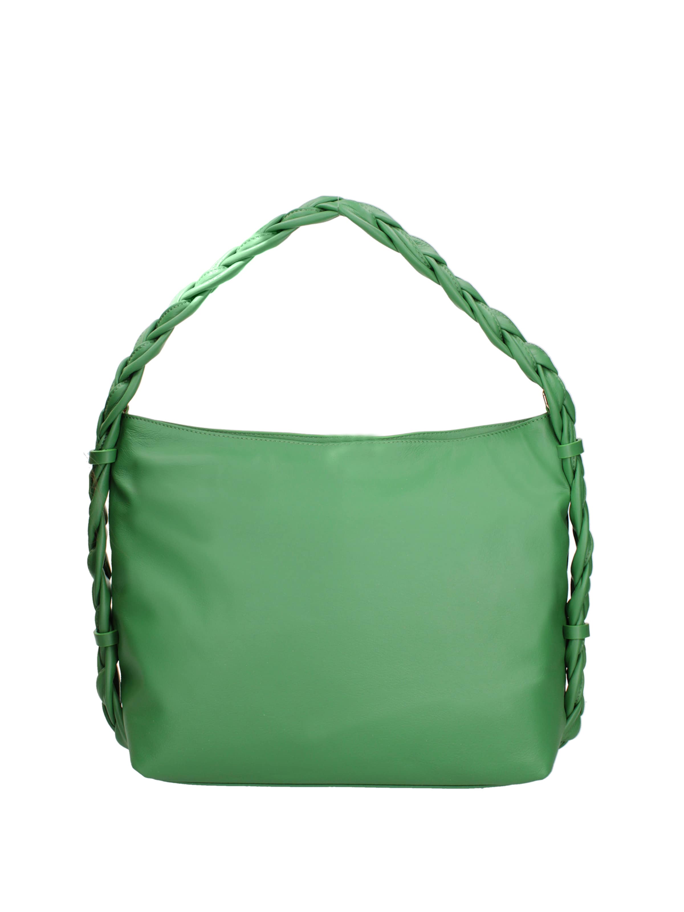 Borsa a spalla di Gave Lux in verde: frontale