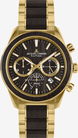 Jacques Lemans Analog Watch in Gold: front