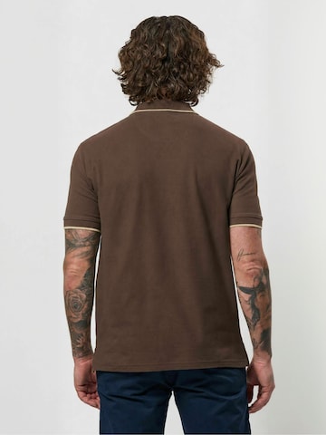 MCS - Ajuste regular Camisa ' MCLake ' en marrón