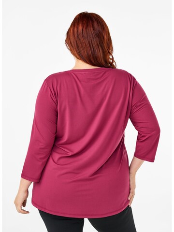 Active by Zizzi Funktionsbluse i rød