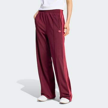 ADIDAS ORIGINALS Wide leg Παντελόνι 'Firebird' σε κόκκινο: μπροστά