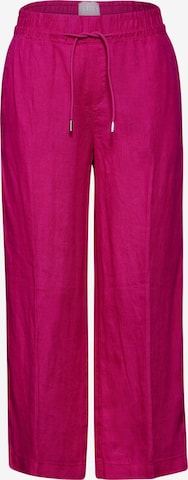 STREET ONE Pleated Pants in Pink: front