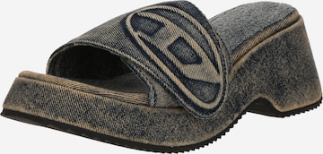 mėlyna DIESEL Šlepetės 'OVAL': priekis