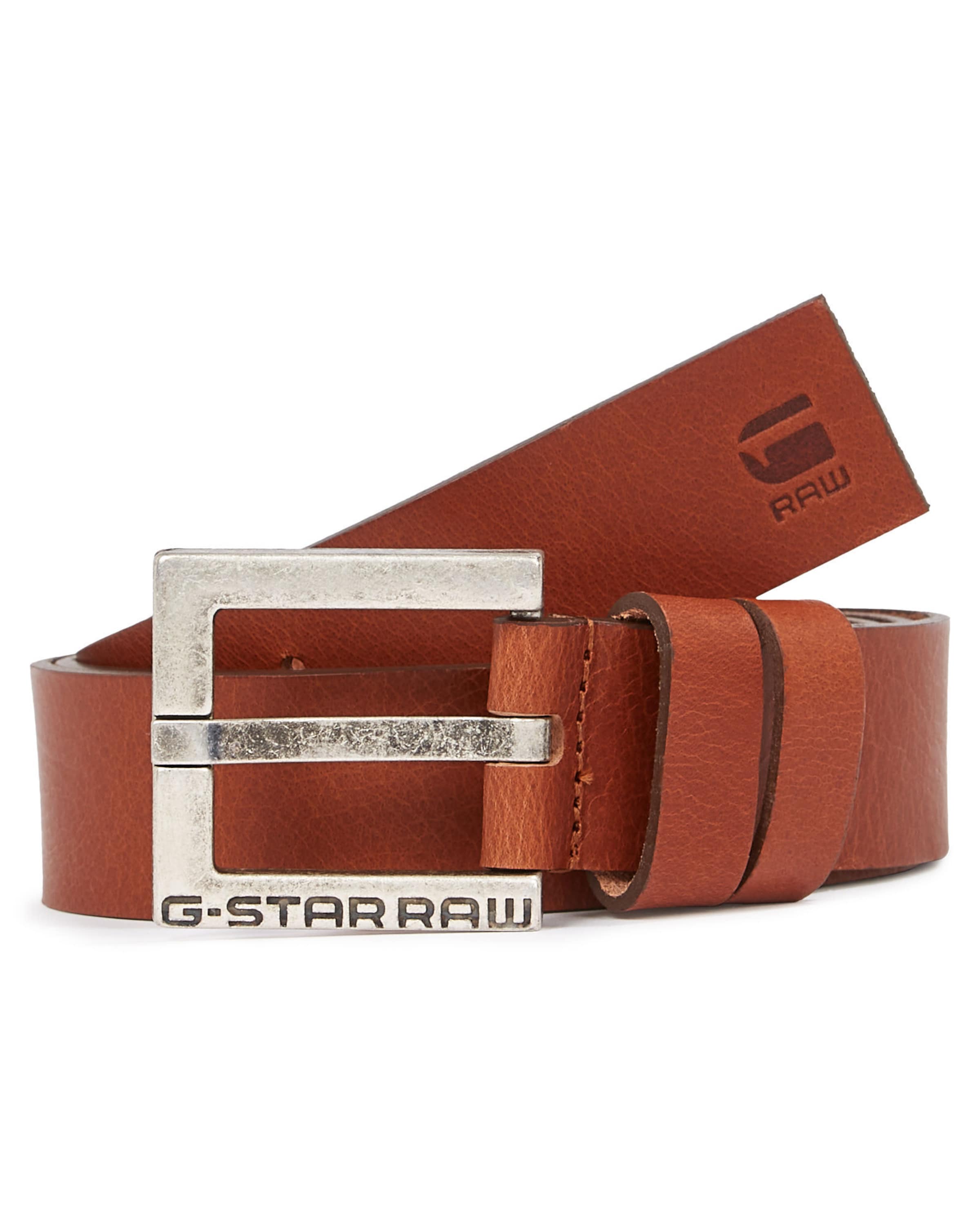 G-STAR Gürtel 'New Duko' in Braun: Vorderseite