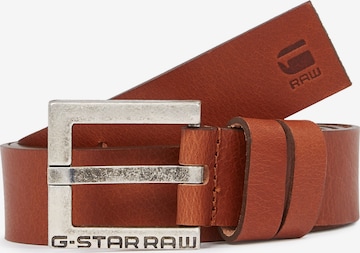 Ceinture 'New Duko' G-STAR en marron : devant