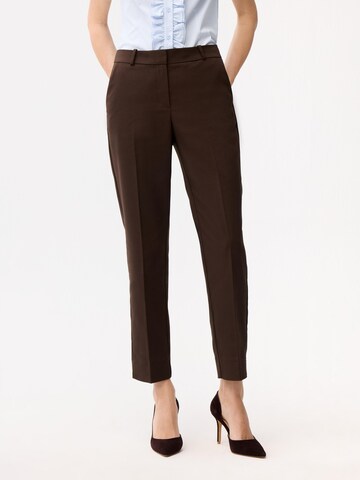 Coupe slim Pantalon adl en marron