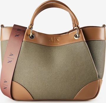 Cabas 'Wave' ARMANI EXCHANGE en vert : devant