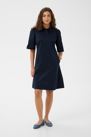 Robe-chemise 'CUMalue' CULTURE en bleu : devant