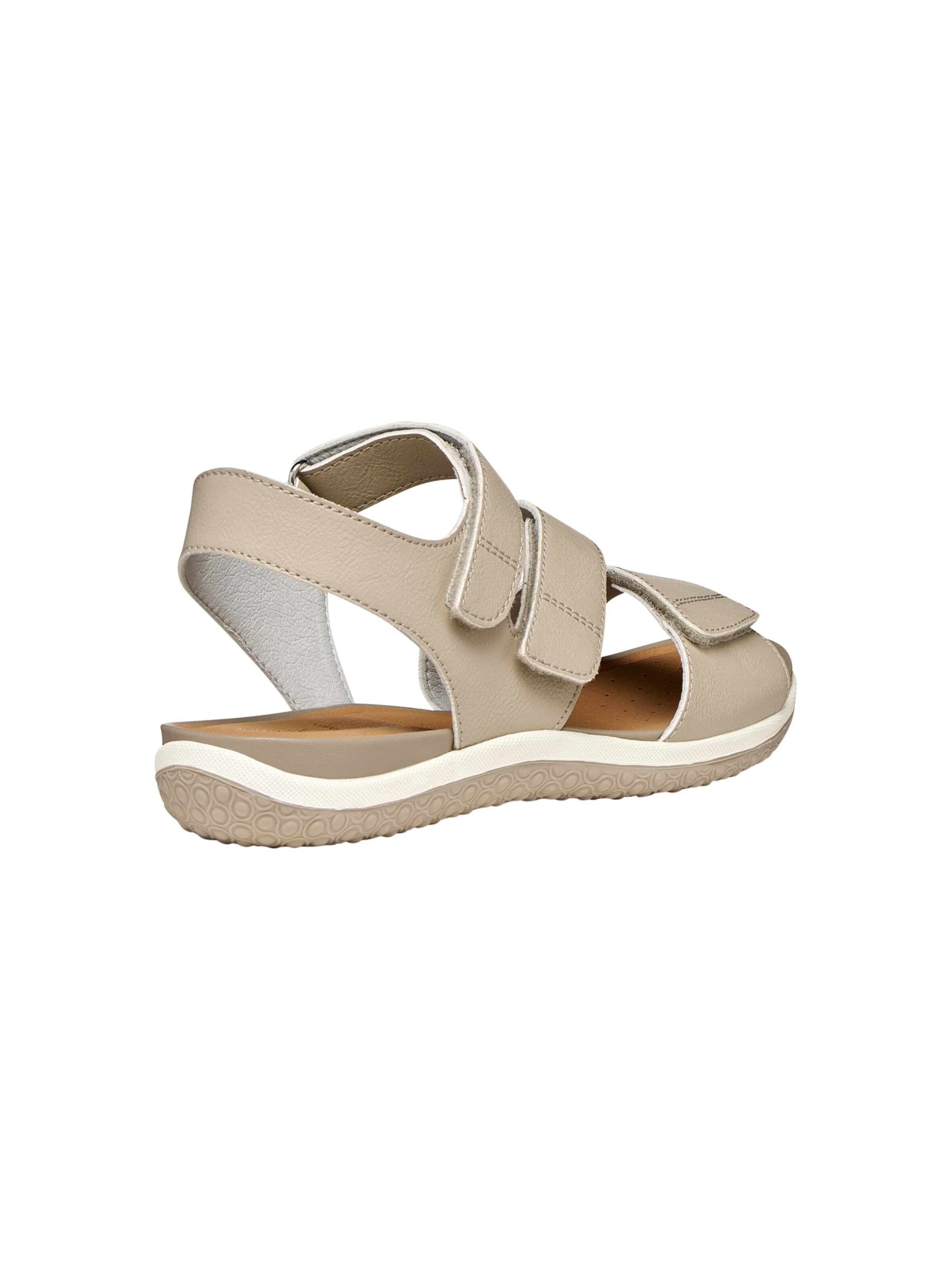 GEOX Sandały 'Vega-Sandalen mit Klettverschluss' w kolorze złoty