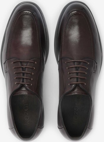 Kazar Lace-Up Shoes in Brown