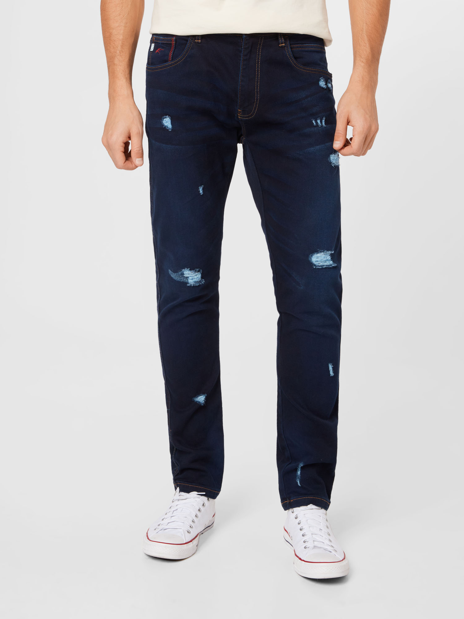 Abbigliamento Uomo INDICODE JEANS Jeans Edwards in Blu Scuro 