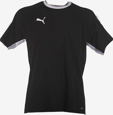 T-Shirt fonctionnel 'Teamliga' PUMA en noir : devant