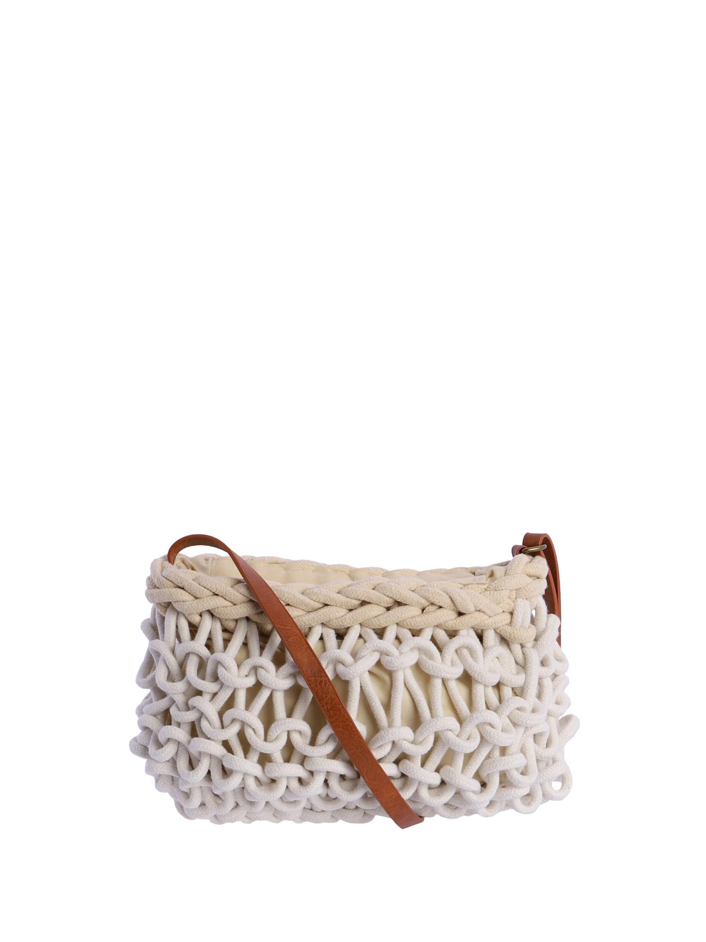 Don Algodon - Bolso de hombro 'Lili' en blanco