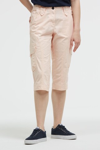 Soccx Regular Basic Skaterhose mit Beintaschen in Beige: Vorderseite