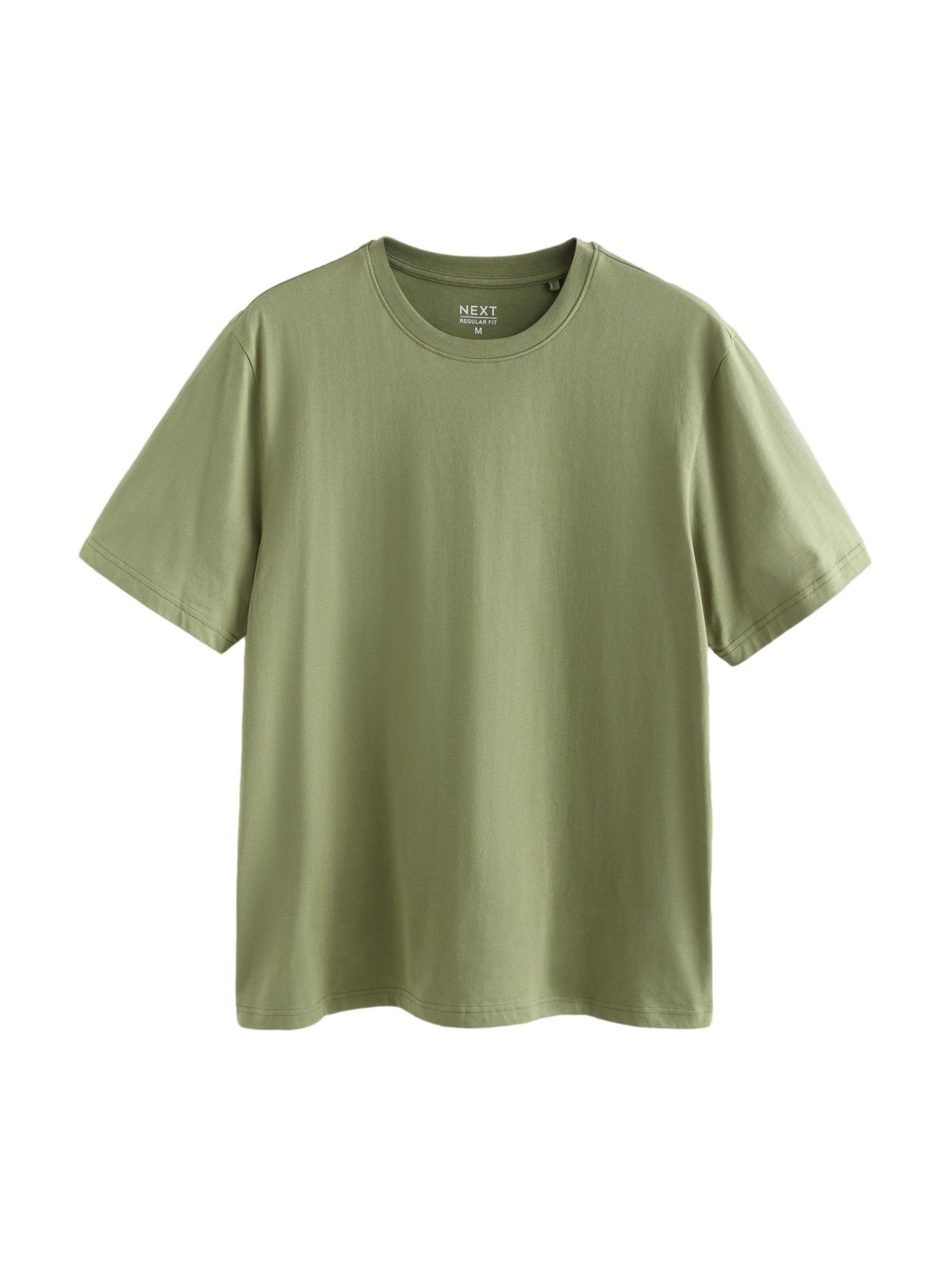 Next Shirt 'Essential' in Green: front