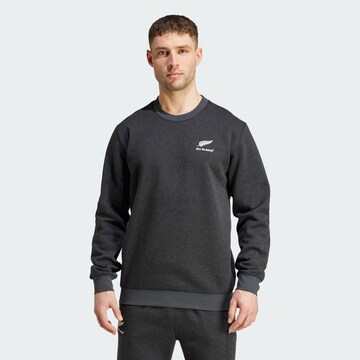 ADIDAS PERFORMANCE Athletic Sweatshirt in Black: front