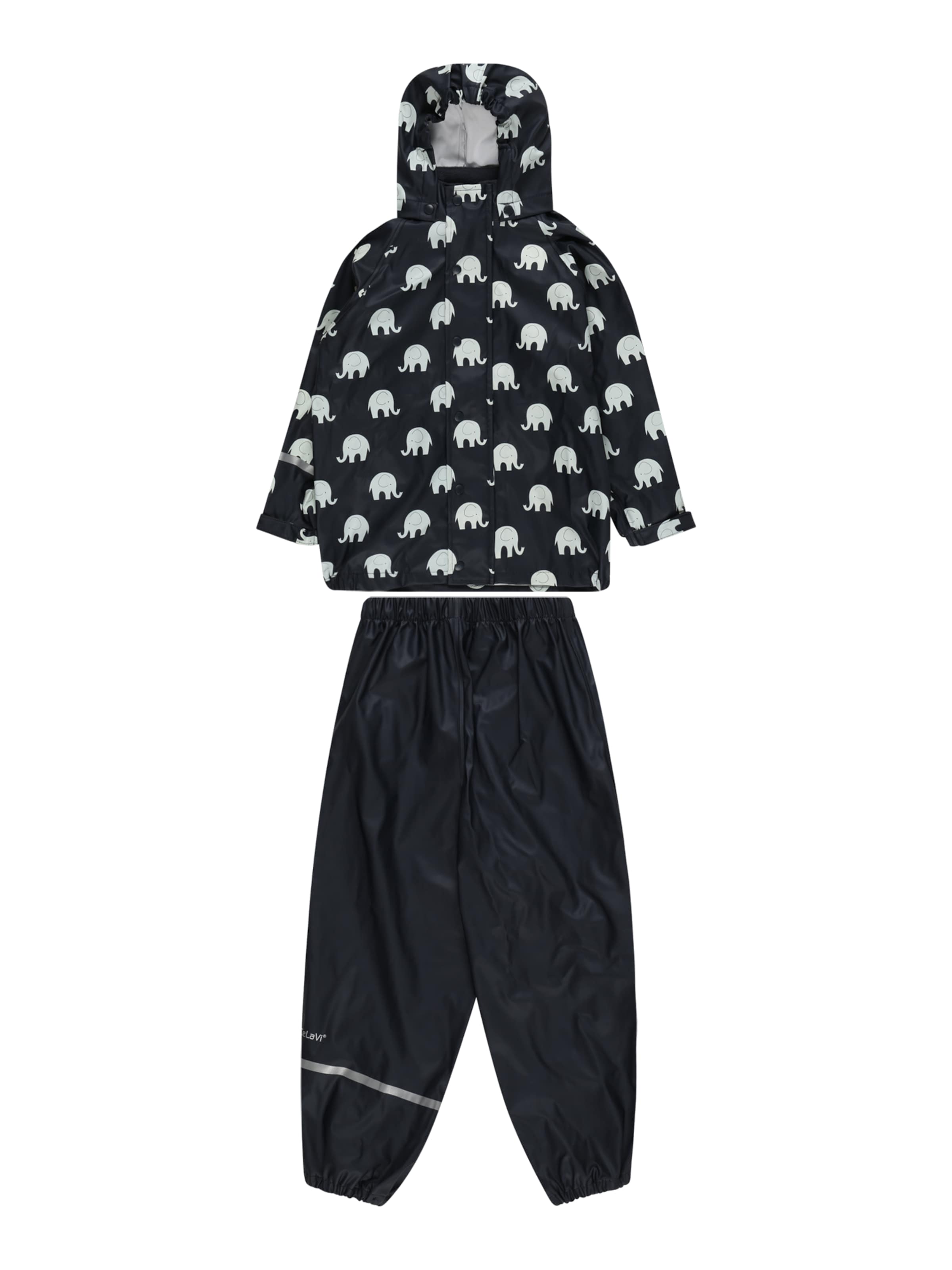 CeLaVi Функционален костюм 'Elephant' в синьо: отпред