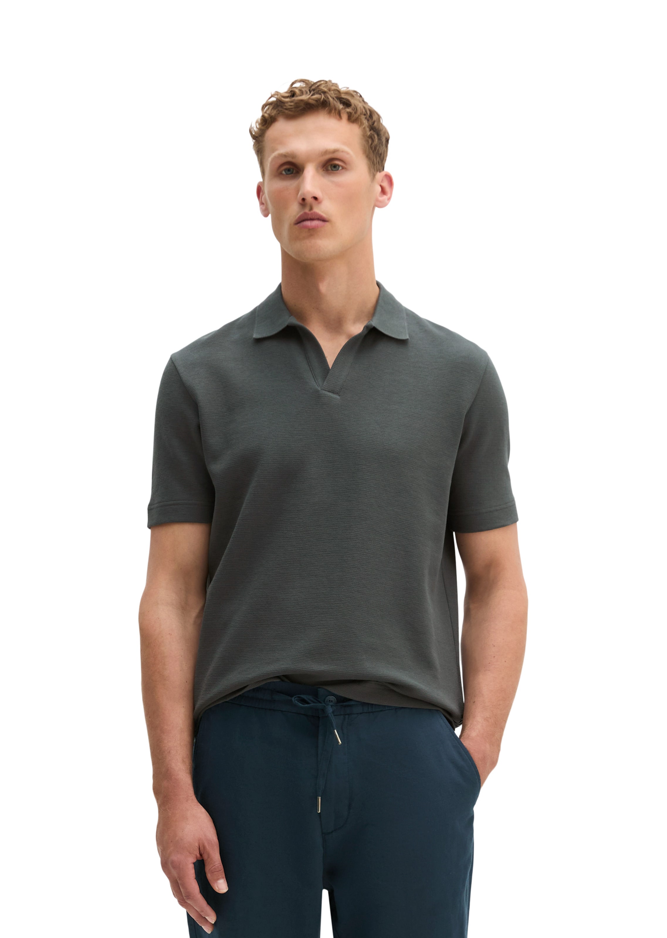 Marc O'Polo Shirt in Grau: Vorderseite