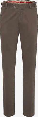 Meyer Hosen Chino Pants 'Oslo' in Brown: front