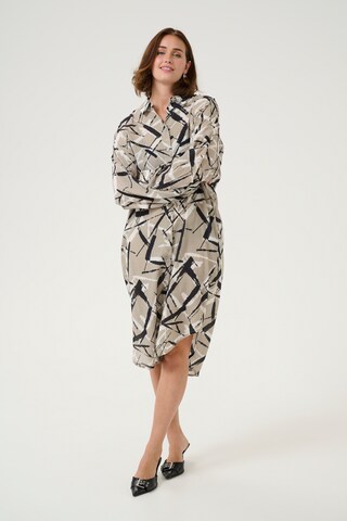 Robe-chemise 'Manilla' Kaffe en beige