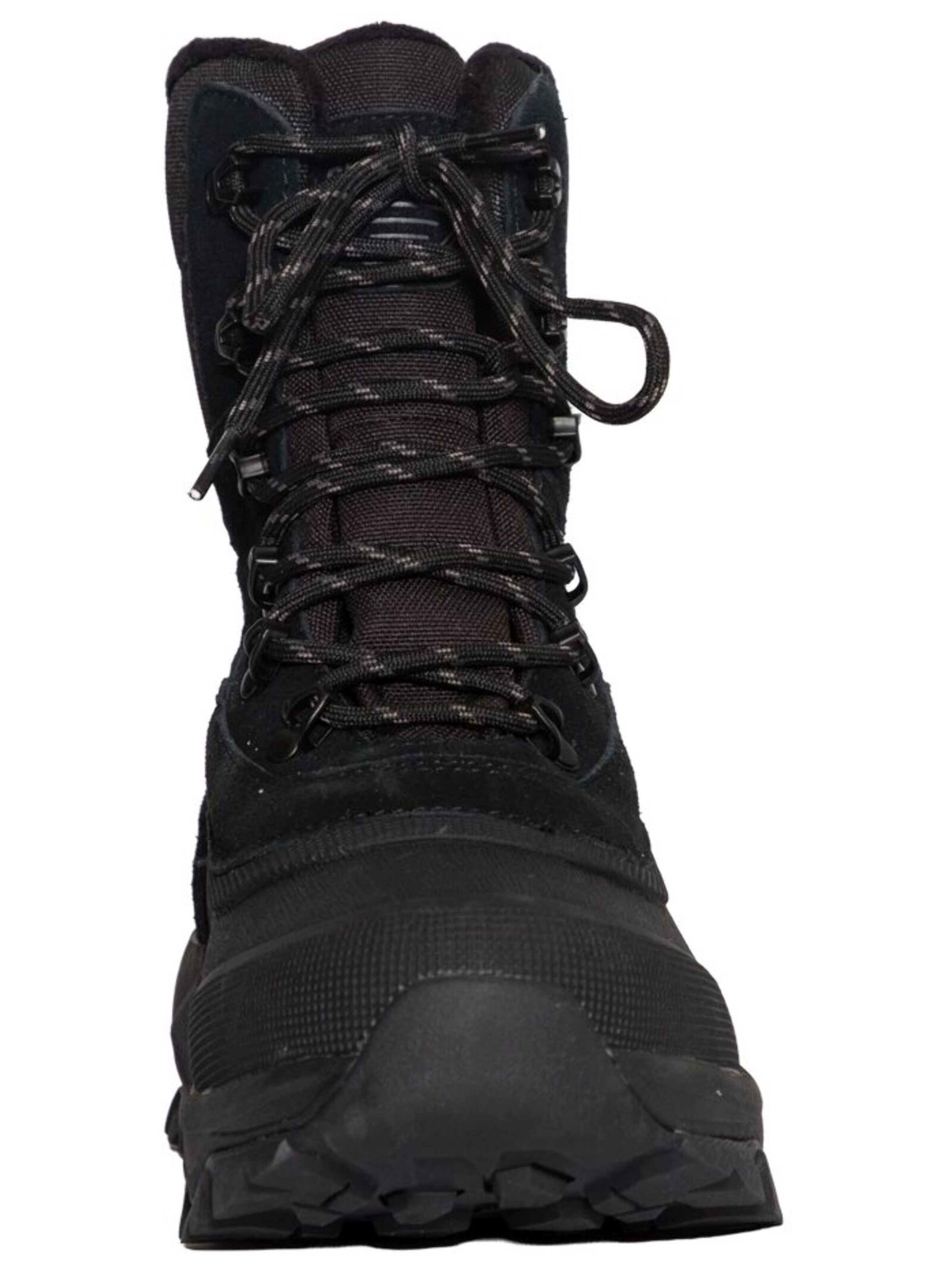 Boots stringati di SKOGAN in nero: frontale