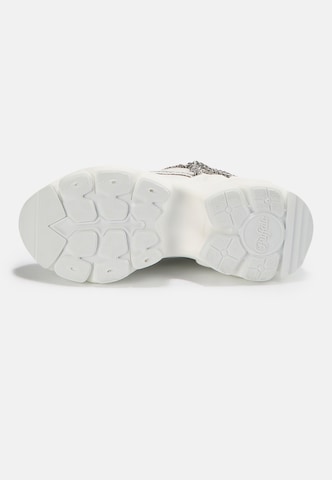 BUFFALO Sneakers 'Binary Chain' in White