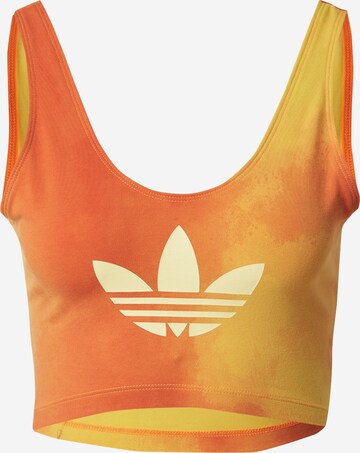 Top 'Colour Fade' de la ADIDAS ORIGINALS pe portocaliu: față