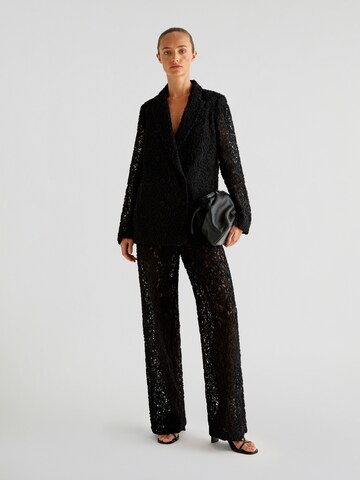 regular Pantaloni 'Lace' di Scalpers in nero