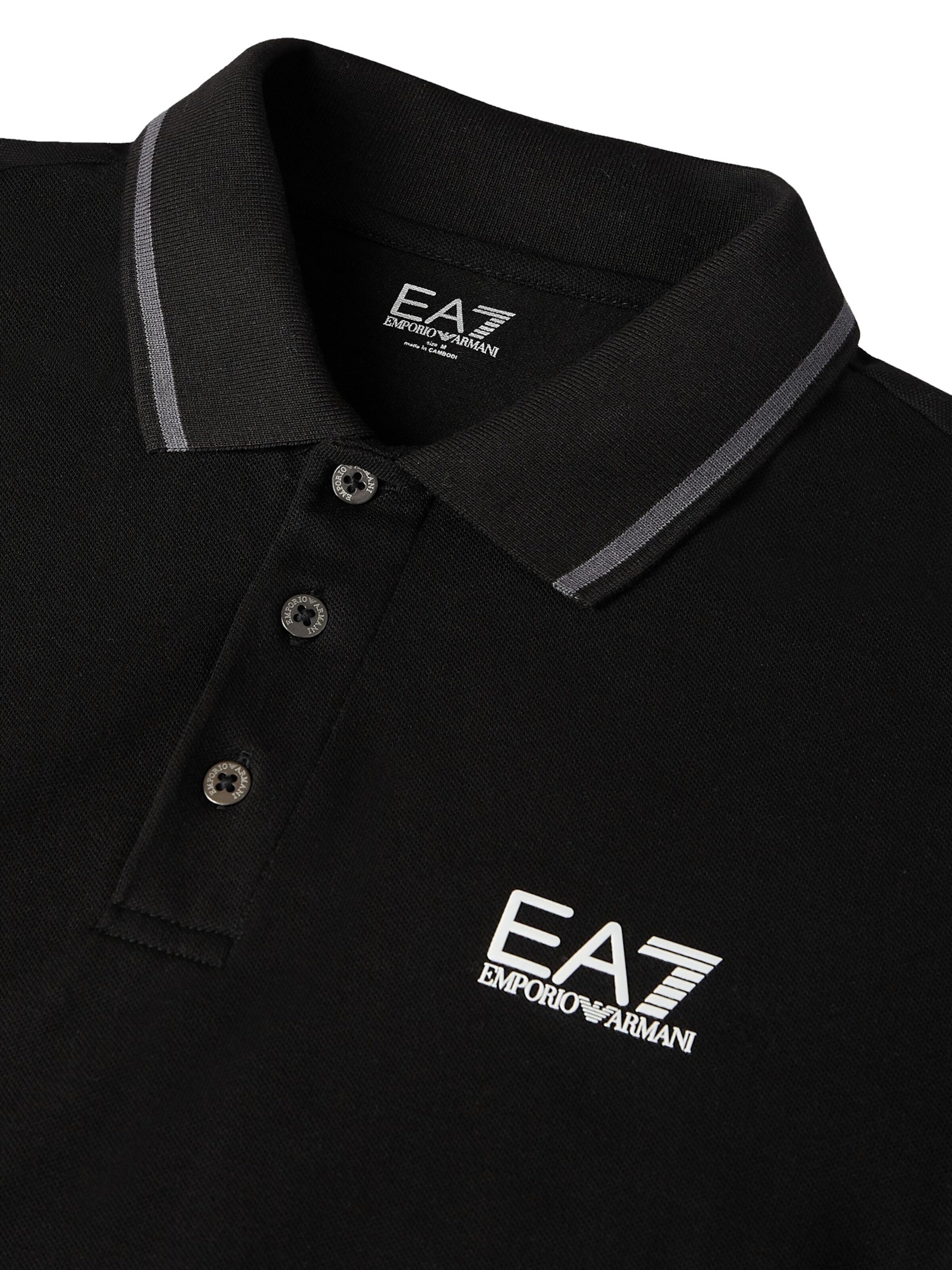 EA7 Emporio Armani Shirt in Zwart